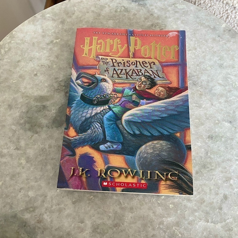 Harry Potter and the Prisoner of Azkaban Scholastic Paperback Book